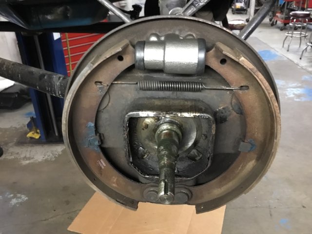 1942 emergency brake drum brakes