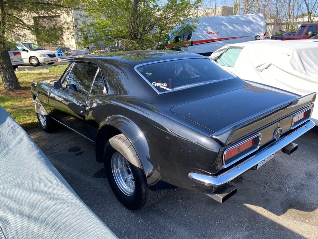 1967 Chevy Camaro rear view