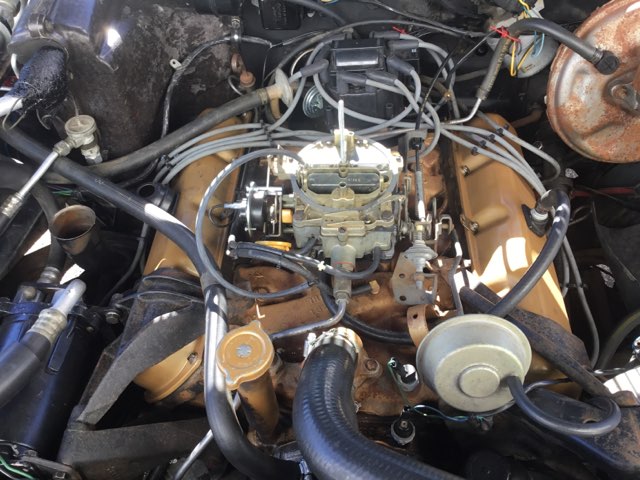 1969 Oldsmobile Cutlass carburetor engine restoration