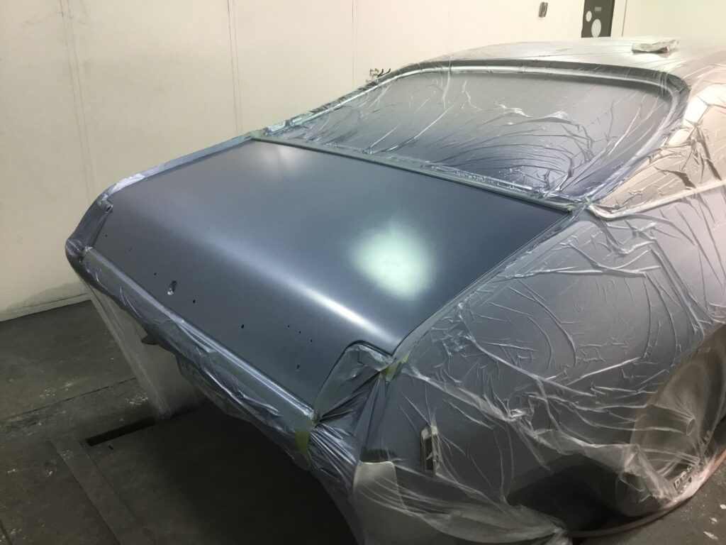 Black Wolf Auto classic car body restoration decklid repair & paint