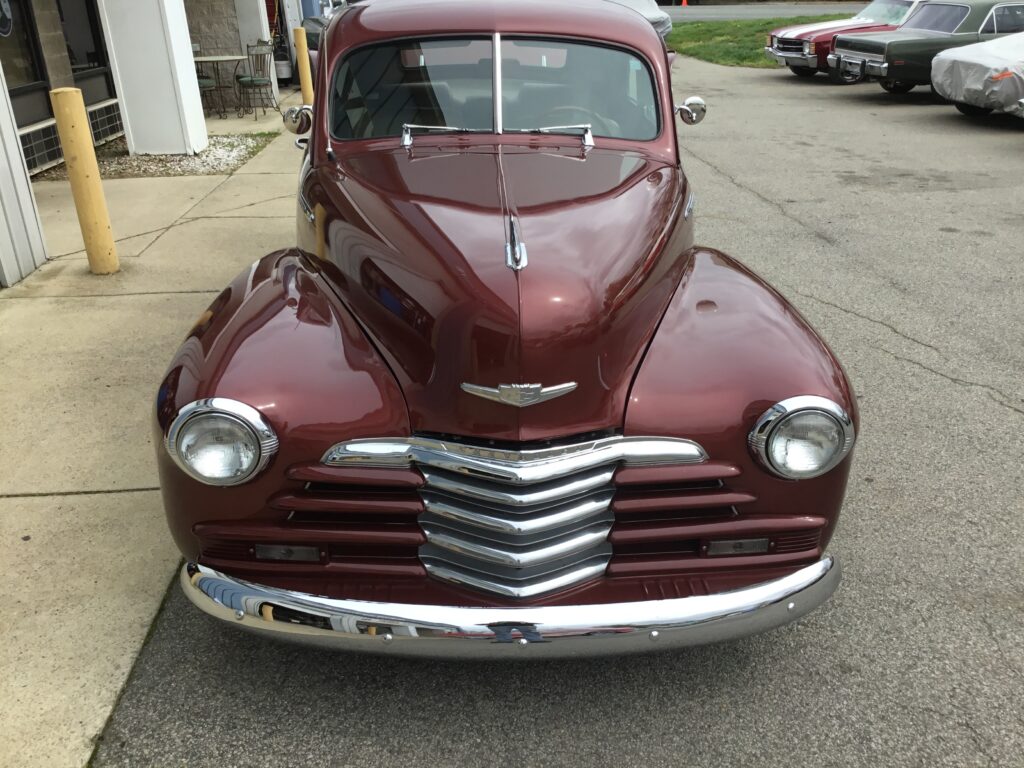 1947 Chevrolet Style Master front view Black Wolf Automotive 