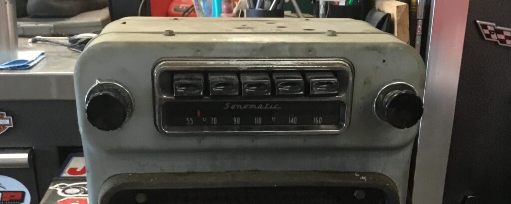 1956 Buick Century radio Black Wolf Auto