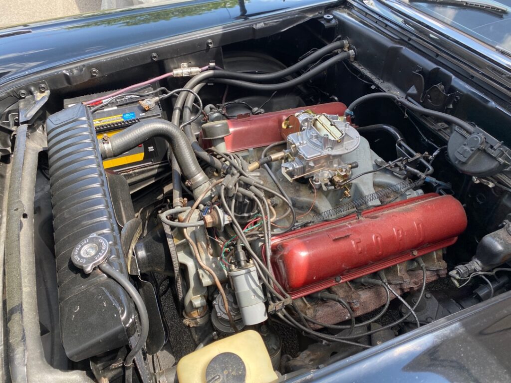 1959 Ford Fairlane Galaxie 500 engine bay