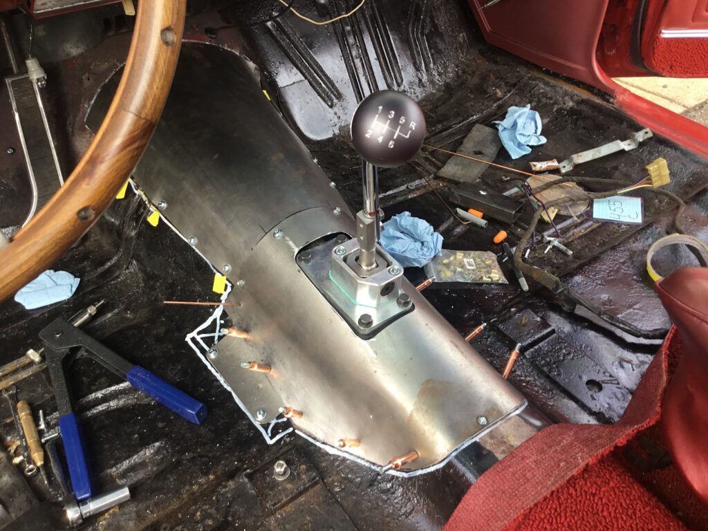 Black Wolf Automotive Specialties metal fabrication shifter restoration