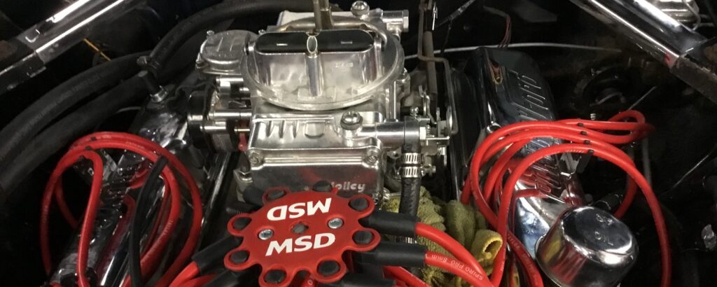 1966 Ford Mustang engine