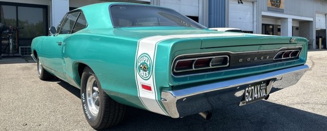 1969 Dodge 440 Six Pack rear view