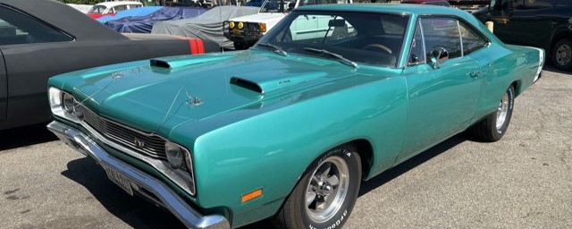 1969 Dodge Super Bee 440 Six Pack front view pastel color