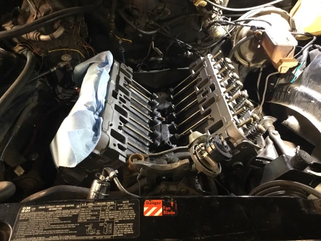 V8 engine rebuild