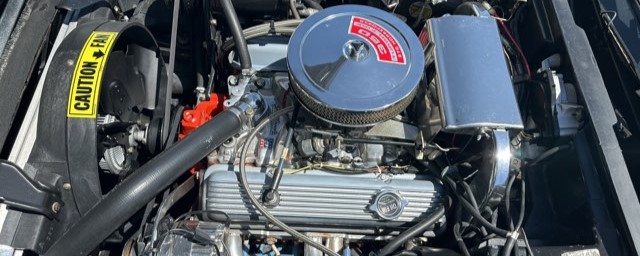 1975 Corvette Stingray engine