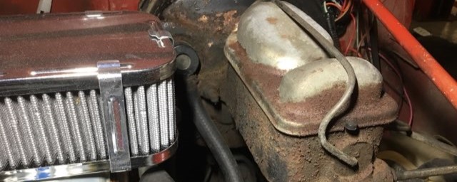 1986 brake master cylinder brake system