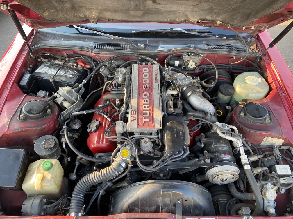 1989 Nissan 300ZX engine bay