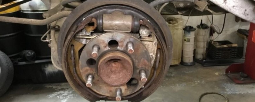 1992 Cadillac DeVille brake restoration