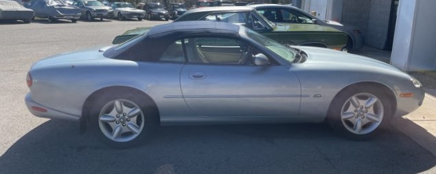 1997 Jaguar XK8 side